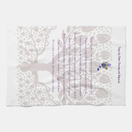 Gebed voor goddelijke reiniging en uitlijning theedoek