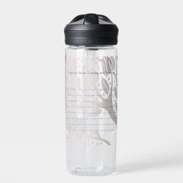 Gebed voor goddelijke reiniging en uitlijning waterfles