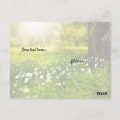 Gebed voor God's begeleiding, Briefkaart van de le (Achterkant)