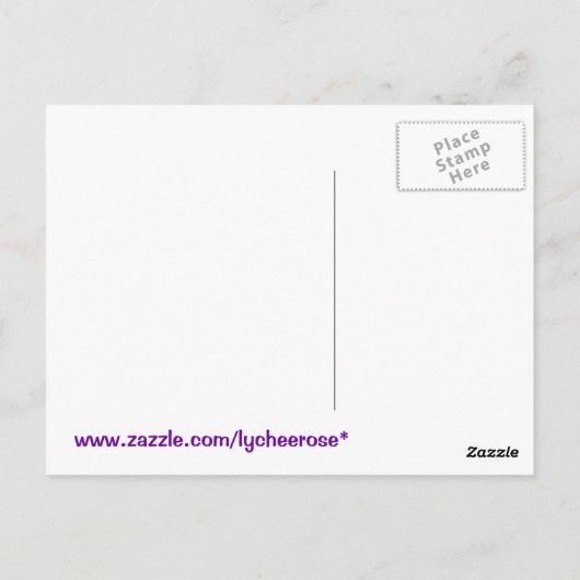 gebed voor het briefkaart van de vrede (Achterkant)