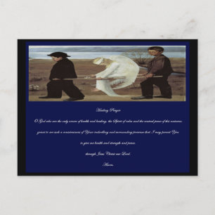 Gebed voor het genezen van het zieke Briefkaart