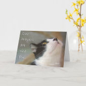 Gebed voor jou kaart (Gele Bloem)