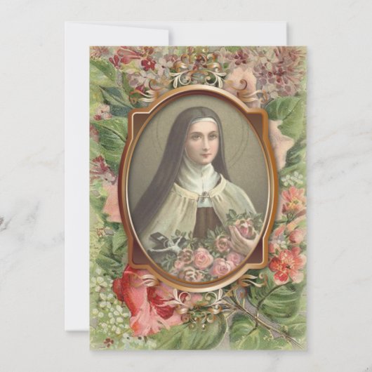gebed voor katholieke priesters St. Therese (Achterkant)