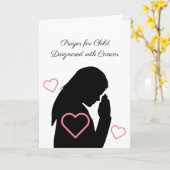 Gebed voor kind met kanker gediagnosticeerd - Vouw Kaart (Gele Bloem)