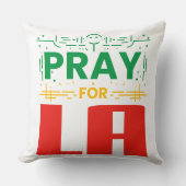 Gebed voor LA · Gebed voor Los Angeles Kussen (Voorkant)