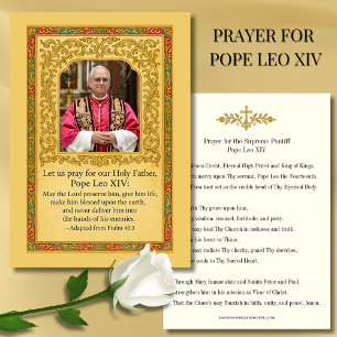 Gebed voor paus Leo XIV   heilig