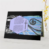 Gebed voor Treurig Kaart (Gele Bloem)