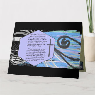 Gebed voor Treurig Kaart