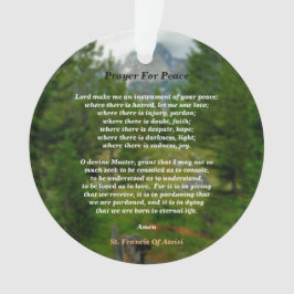 gebed voor vrede ornament