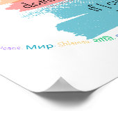 Gebed voor vrede poster (Hoek)