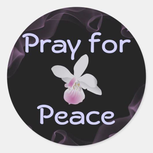 Gebed voor Vrede stickers (Voorkant)