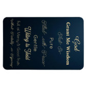 Gebed voor wijsheid en flexibele magneet (Horizontaal)