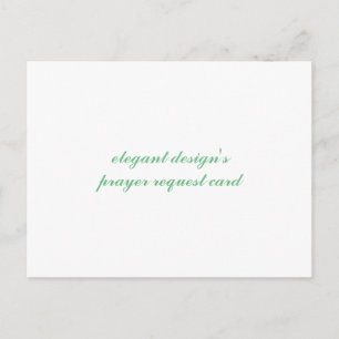 gebedaanvraag briefkaart