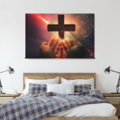 Gebeden Canvas Afdruk (Insitu (Slaapkamer))