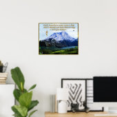 gebeden Christelijke poster (Thuiskantoor)