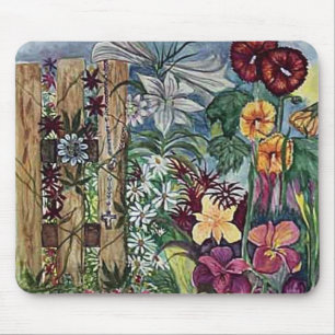 gebeden tuin & rosary = muispad muismat