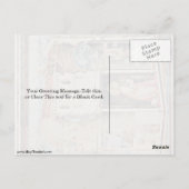 gebeden van sint-jansbrood door Giotto di Bondone Briefkaart (Achterkant)