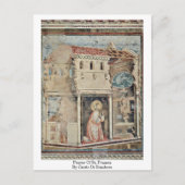 gebeden van sint-jansbrood door Giotto di Bondone Briefkaart (Voorkant)