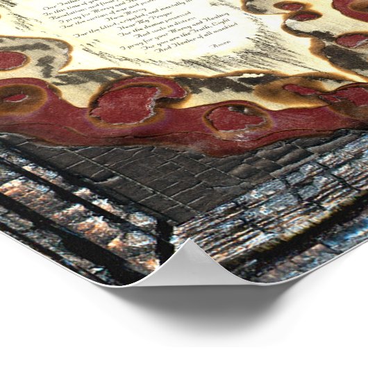 gebeden voor de helling poster (Hoek)