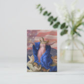 gebeden voor degenen die in de Heilige Kaart van d Visitekaartje (Staand voorkant)