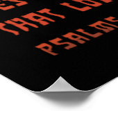 gebeden voor vrede in Jeruzalem Poster (Hoek)