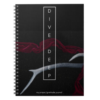 Gebeds- en dankbaarheidsdagboek om diep te duiken notitieboek