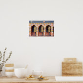 Gebeds wielen - Bhutan Poster (Keuken)