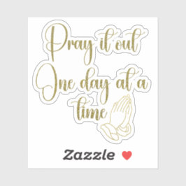 gebedsbevestiging sticker