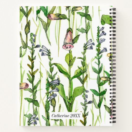 Gebedsboek Korinthiërs Schrift Foxglove Notitieboek (Achterkant)