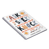 Gebedsdagboek bijbel Mattheüs 7:7 Notitieboek (Rechterzijde)