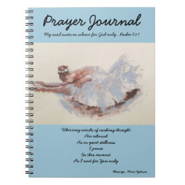 Gebedsdagboek Met Ballerina Notitieboek
