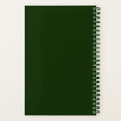 Gebedsdagboek | Vrouwelijk Bloemendesign Notitieboek (Achterkant)