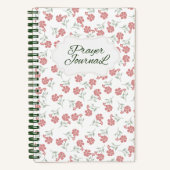 Gebedsdagboek | Vrouwelijk Bloemendesign Notitieboek (Voorkant)