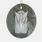 Gebedsengel Keramisch Ornament (Links)