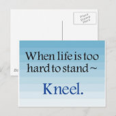 gebedsgeschenken briefkaart (Voorkant / Achterkant)