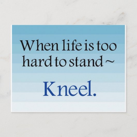 gebedsgeschenken briefkaart (Voorkant)