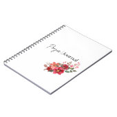 gebedsjournaal | bloem notitieboek (Linkerzijde)