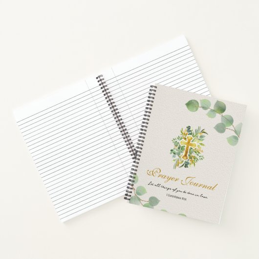 Gebedsjournaal Jezus Kruis Notitieboek (Binnen)