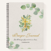 Gebedsjournaal Jezus Kruis Notitieboek (Voorkant)