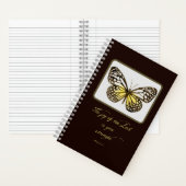 Gebedsjournaal Waterverf Vlinder Notitieboek (Binnen)