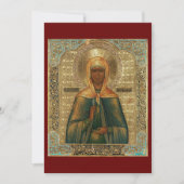 Gebedskaart van St. Mary Magdalene Feestdagenkaart (Voorkant)