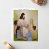 gebedskaart voor leerkrachten & catecheten notitiekaartje (Voorkant / Achterkant in situ)