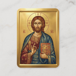 gebedskaarten voor Jezus Christus Visitekaartje