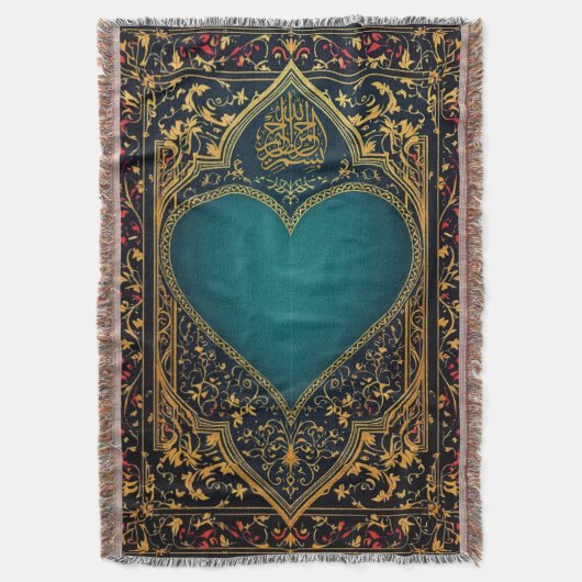 Gebedskleed deken gooien (Voorkant Verticaal)