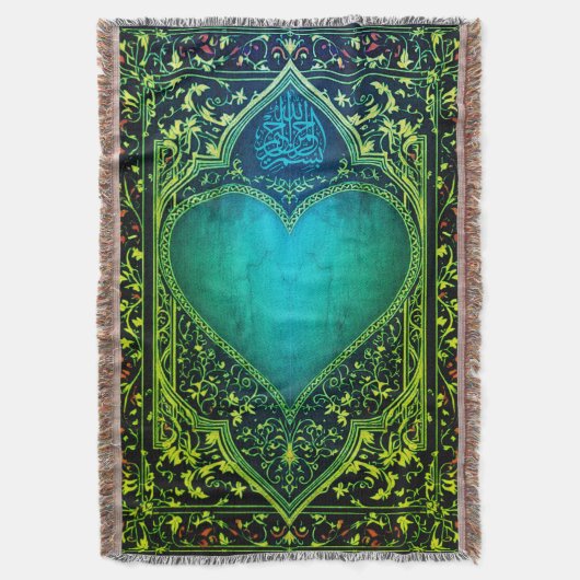 Gebedskleed deken gooien (Voorkant Verticaal)