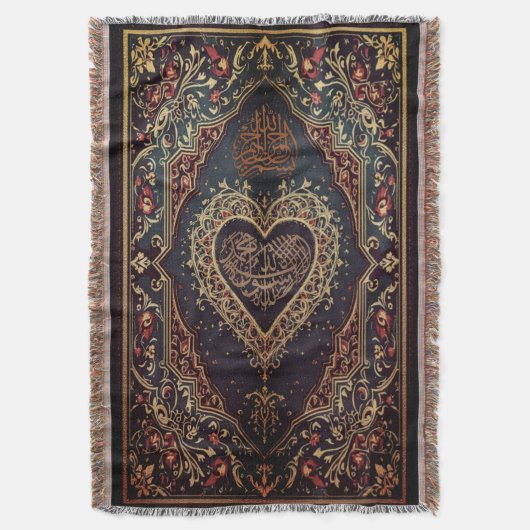 Gebedskleed deken gooien (Voorkant Verticaal)