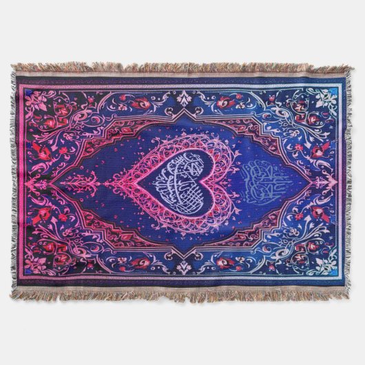 gebedskleed throwdeken deken (Voorkant)