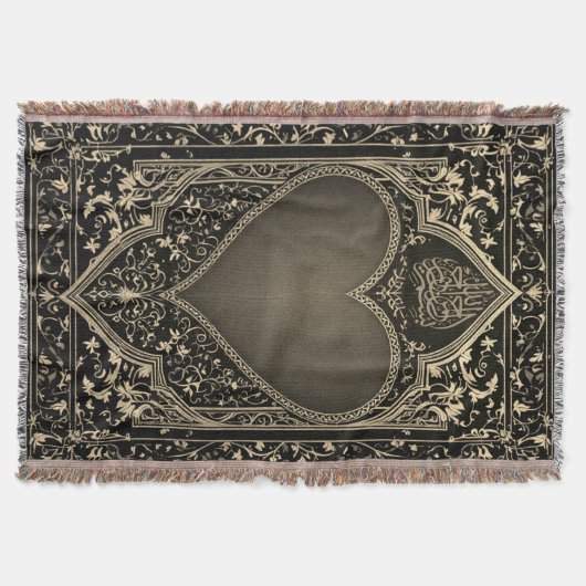 gebedskleed throwdeken deken (Voorkant)