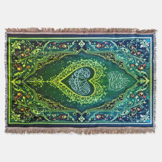 gebedskleed throwdeken deken (Voorkant)