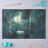 Gebedskrijger Cross Crown Decoupage Tissuepapier (Craft)